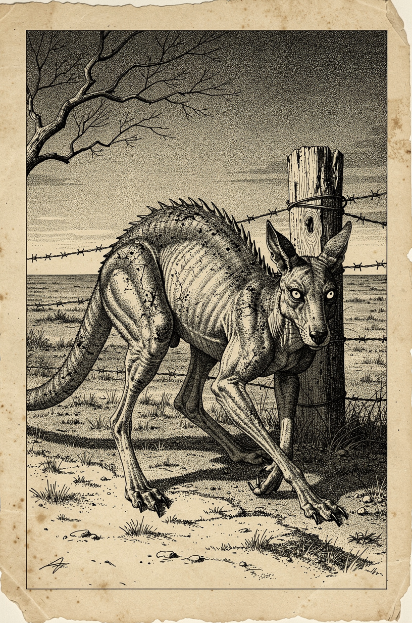 Chupacabra — field illustration