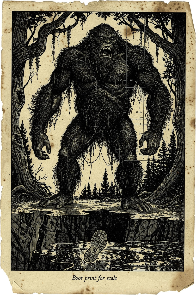 Mogollon Monster — field illustration