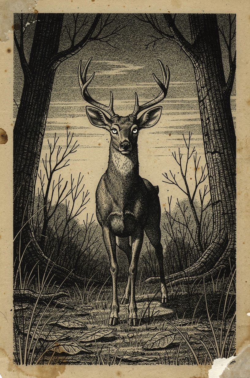 The Not Deer — field illustration