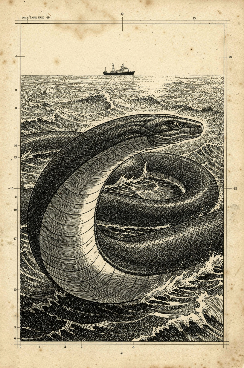 South Bay Bessie — field illustration