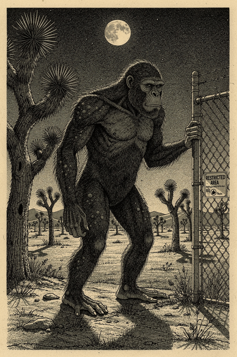 Yucca Man — field illustration